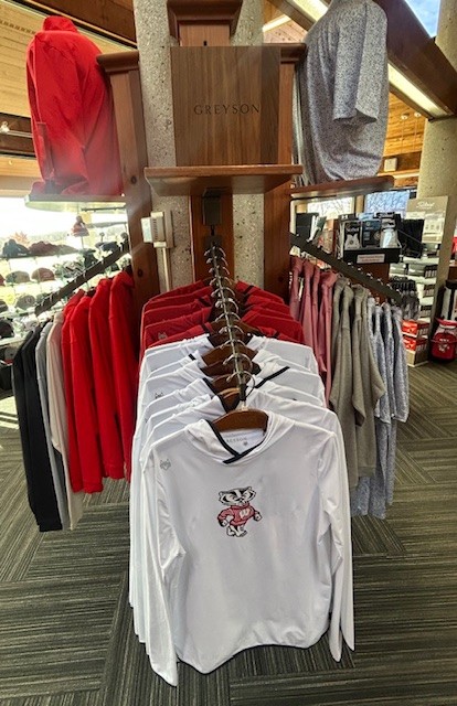 University Ridge branded Greyson shirts